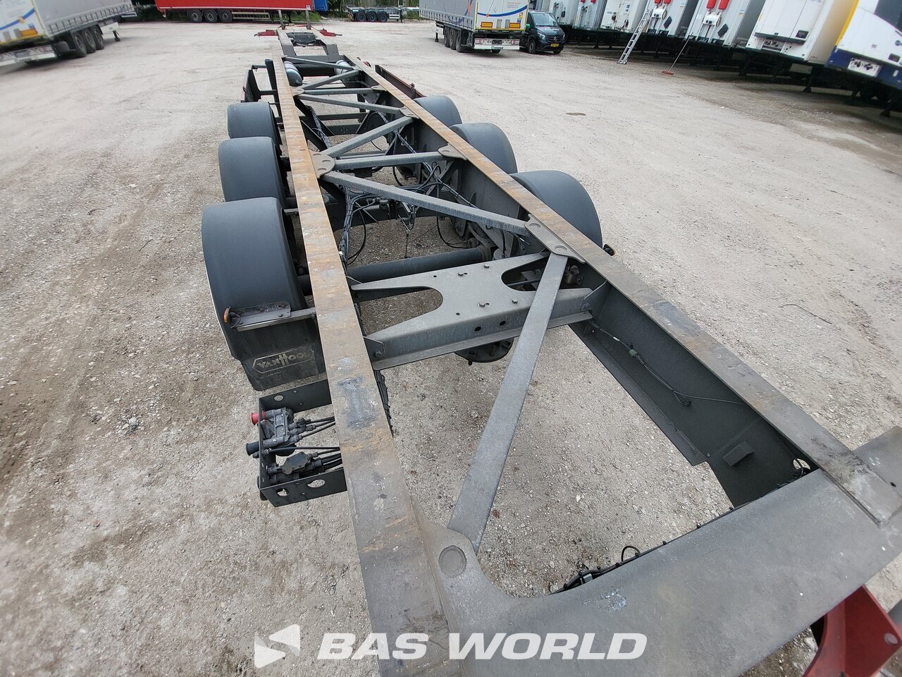 Other : Van Hool Semi-remorque châssis porte-conteneurs