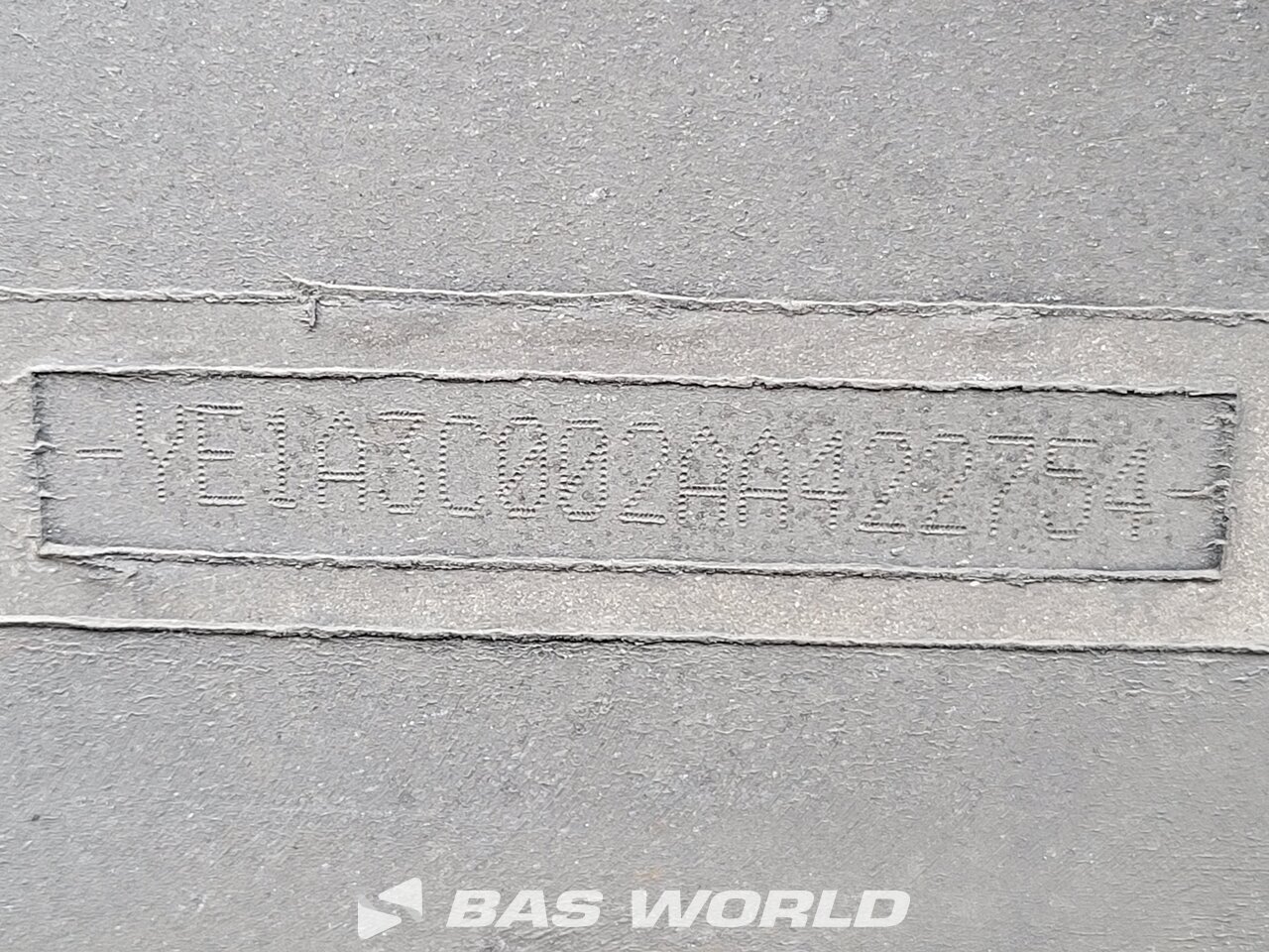 Other : Van Hool Semi-remorque châssis porte-conteneurs