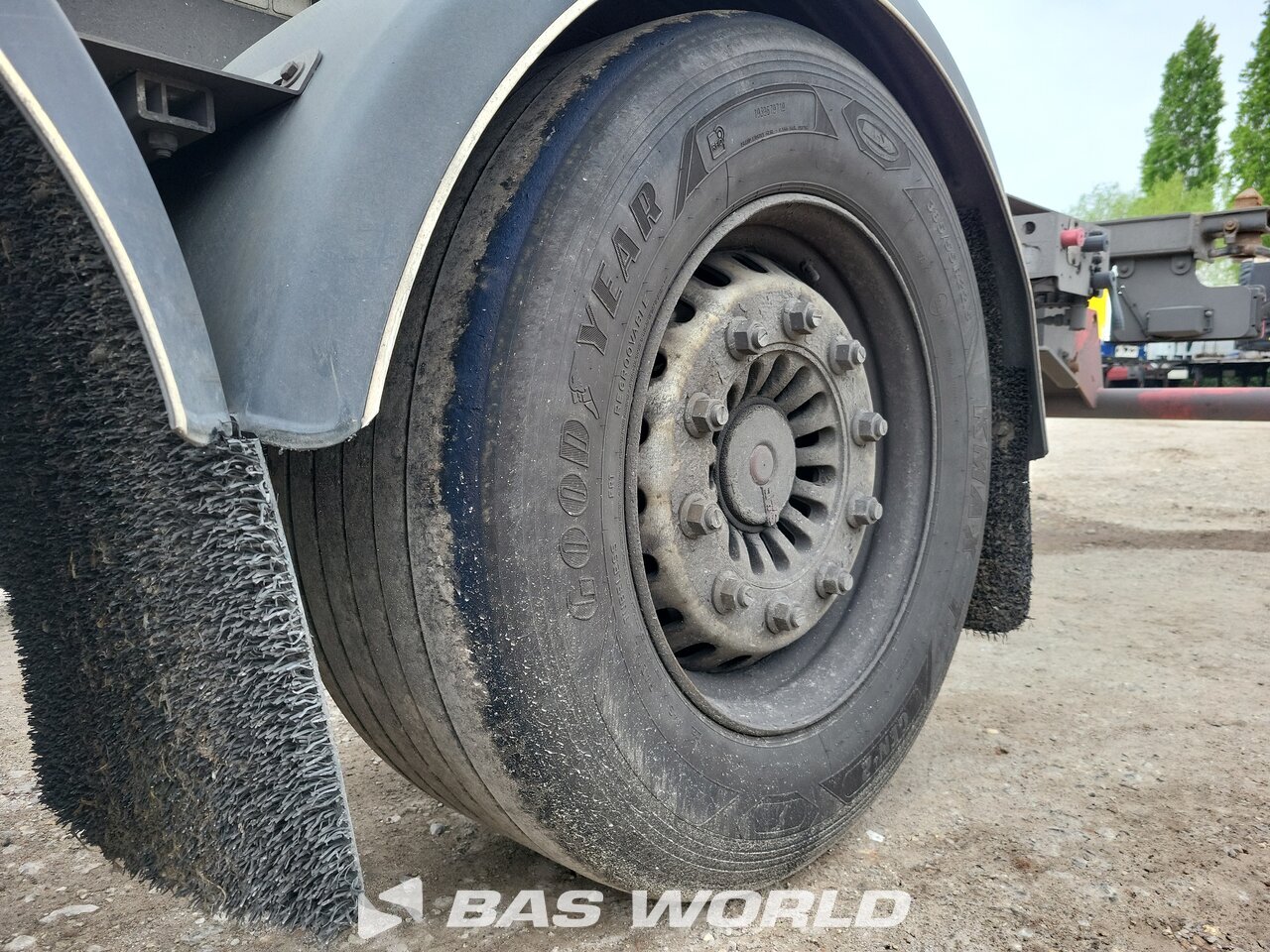 Other : Van Hool Semi-remorque châssis porte-conteneurs