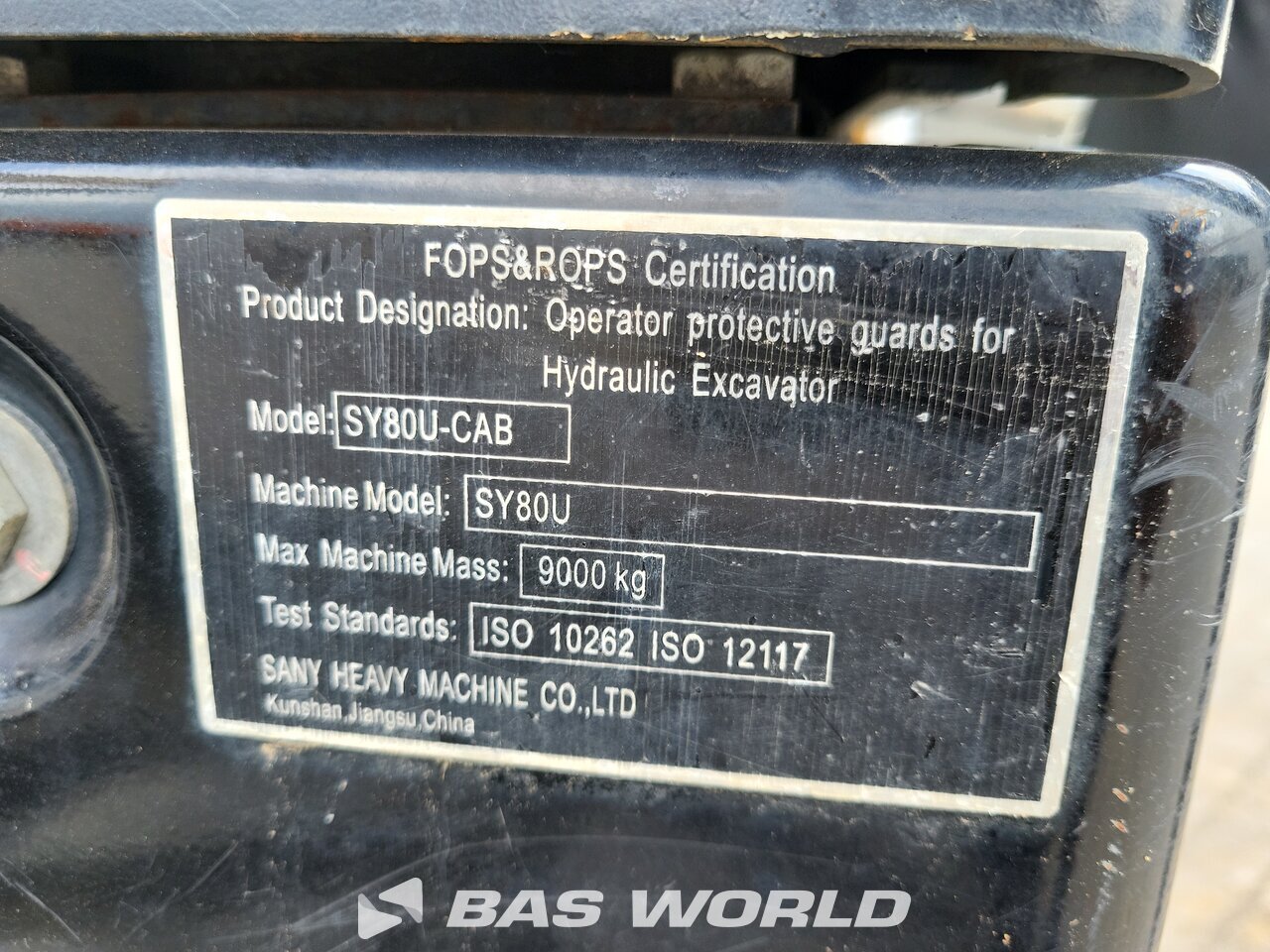 Other : Sany SY80U Mini pelle <10t