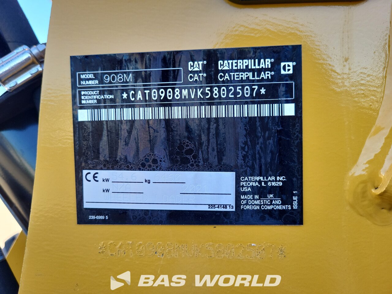 Other : Caterpillar 908 M Chargeuse sur pneus