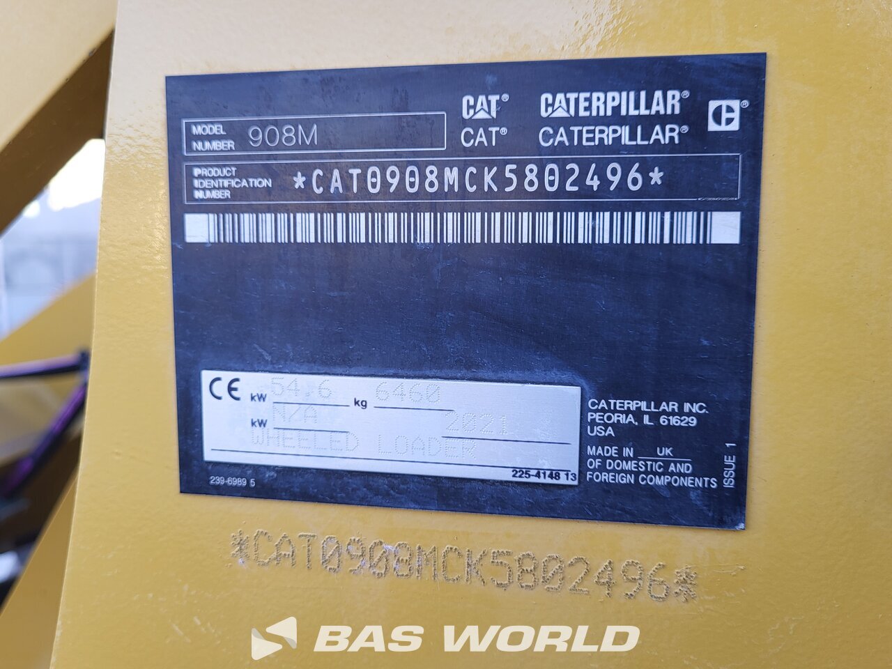 Other : Caterpillar 908 M Chargeuse sur pneus