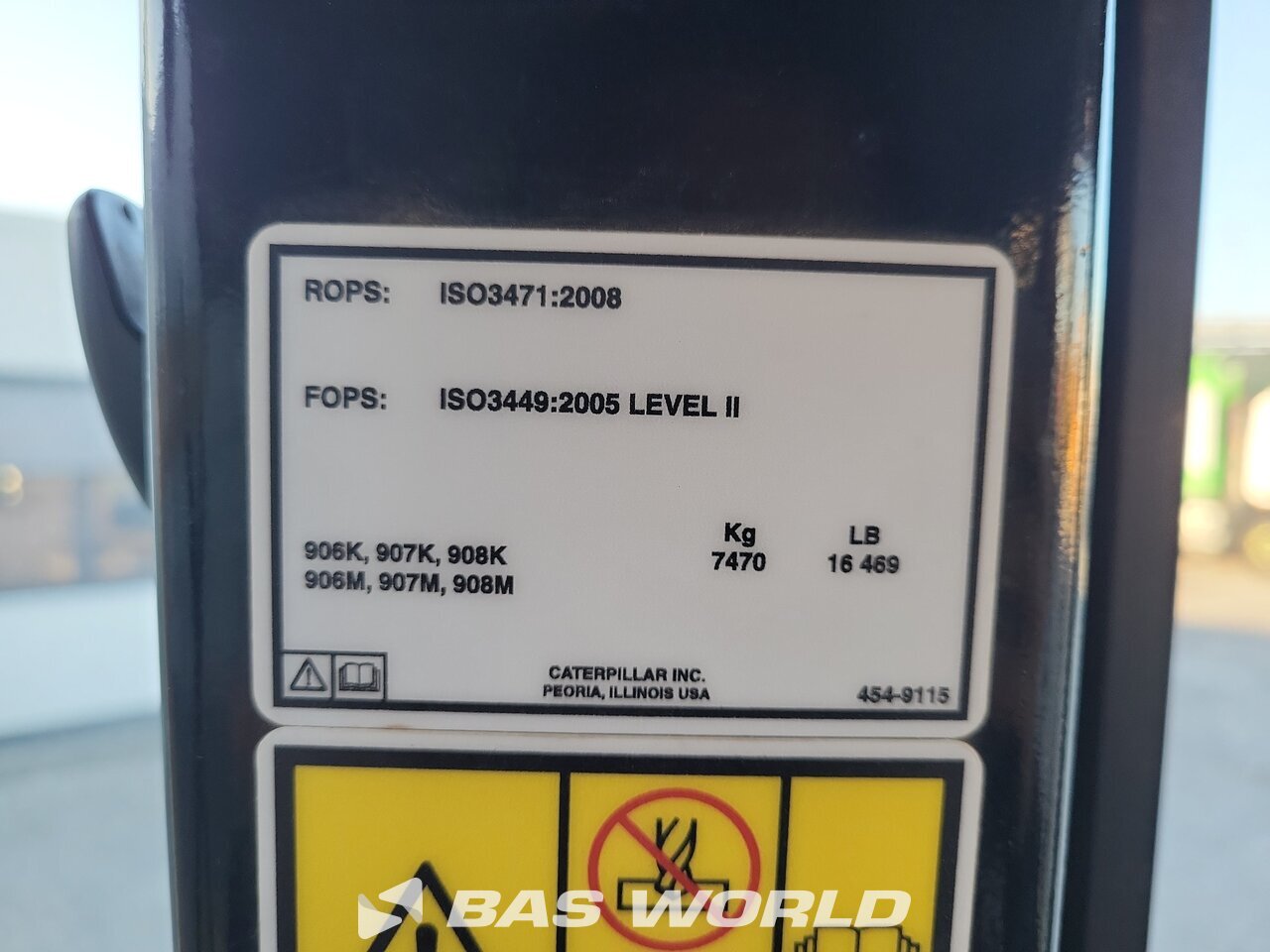 Other : Caterpillar 908 M Chargeuse sur pneus