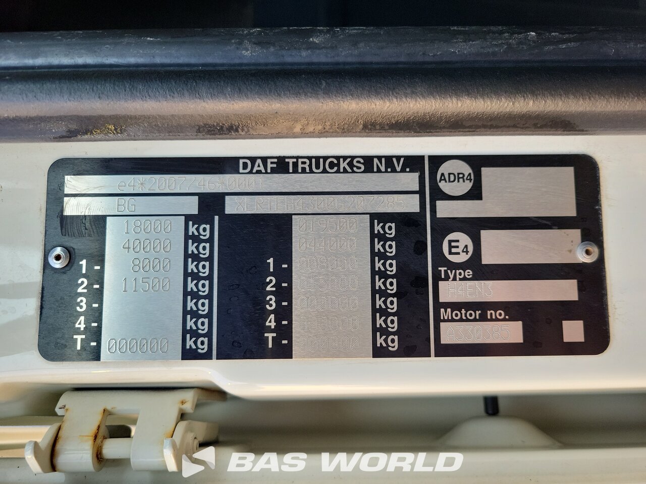 Other : DAF XF 480 4X2 Tracteur routier