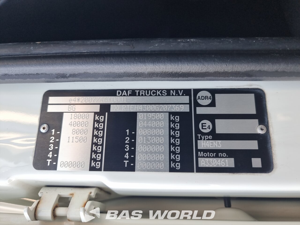 Other : DAF XF 480 4X2 Tracteur routier