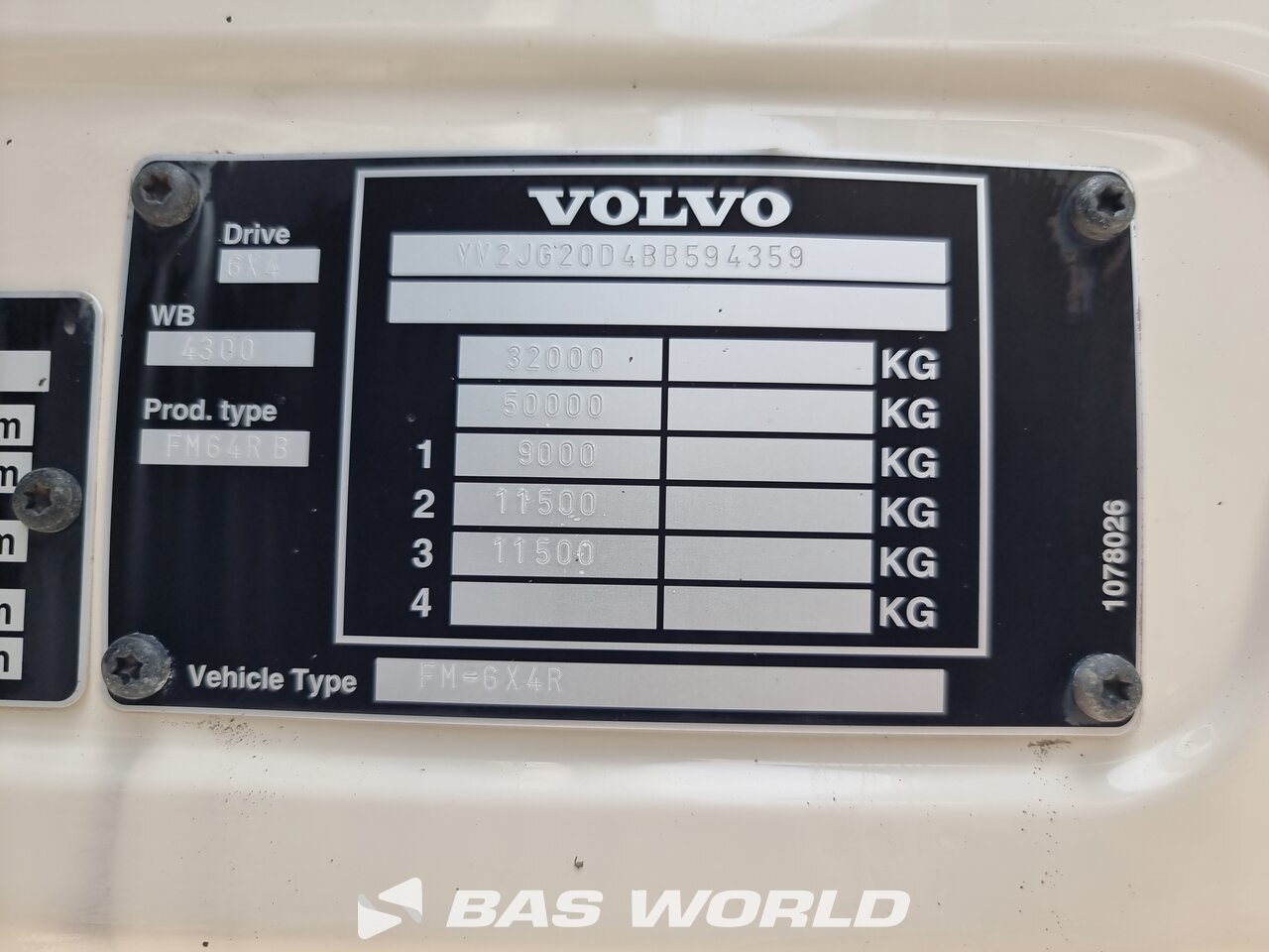 Other : Volvo FMX 460 6X4 Hydraulic Transport Systems Type: 2515 camion à bras