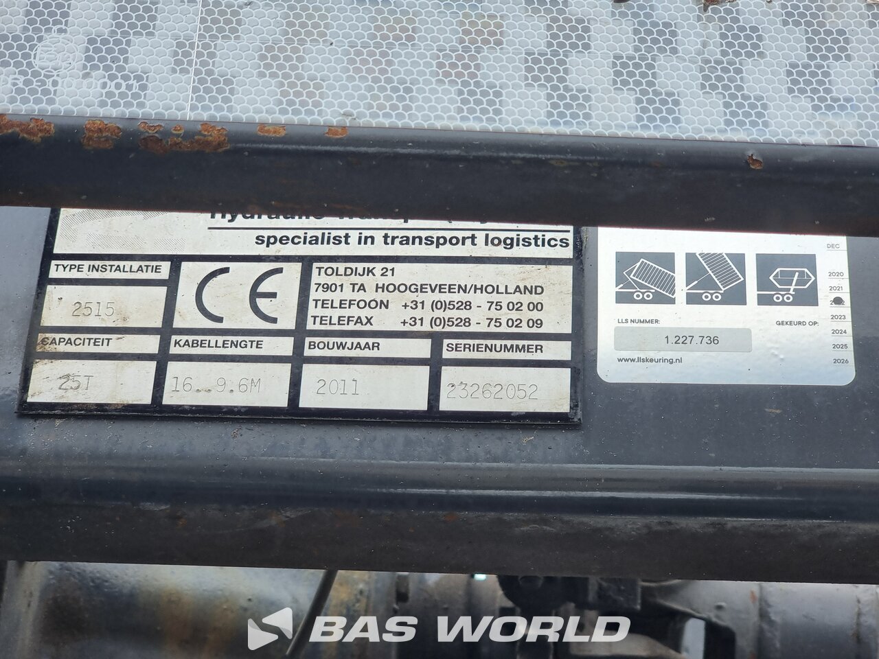 Other : Volvo FMX 460 6X4 Hydraulic Transport Systems Type: 2515 camion à bras
