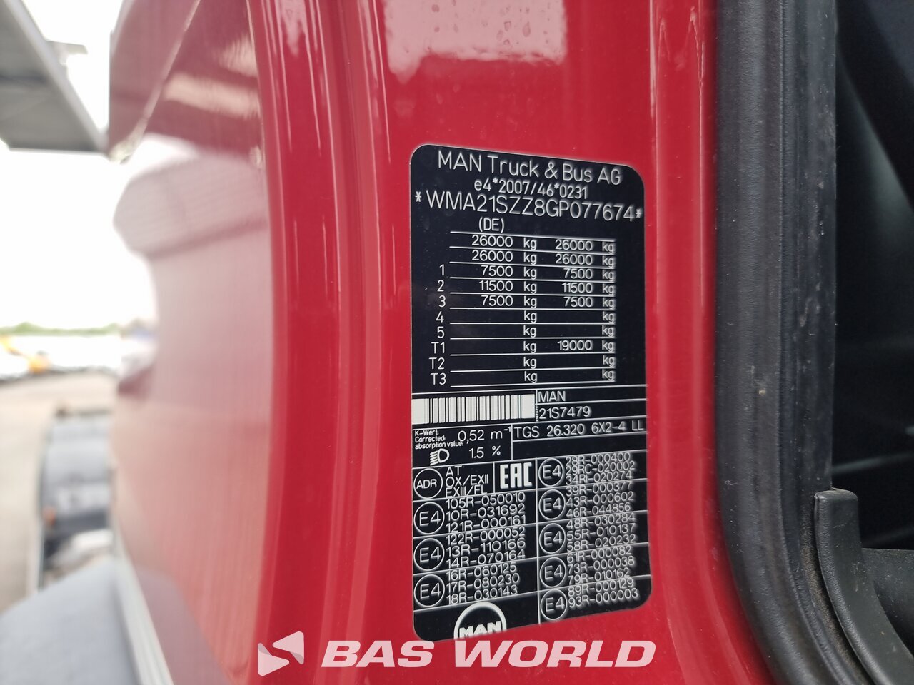 Other : MAN TGS 26.320 6X2 Camion à Caisse Mobile