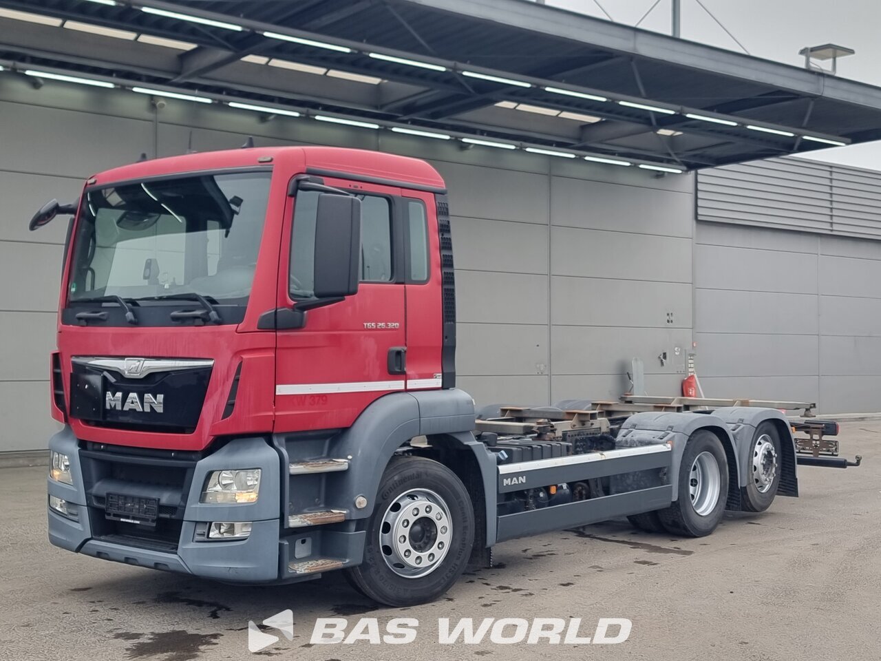 Front left : MAN TGS 26.320 6X2 Camion à Caisse Mobile