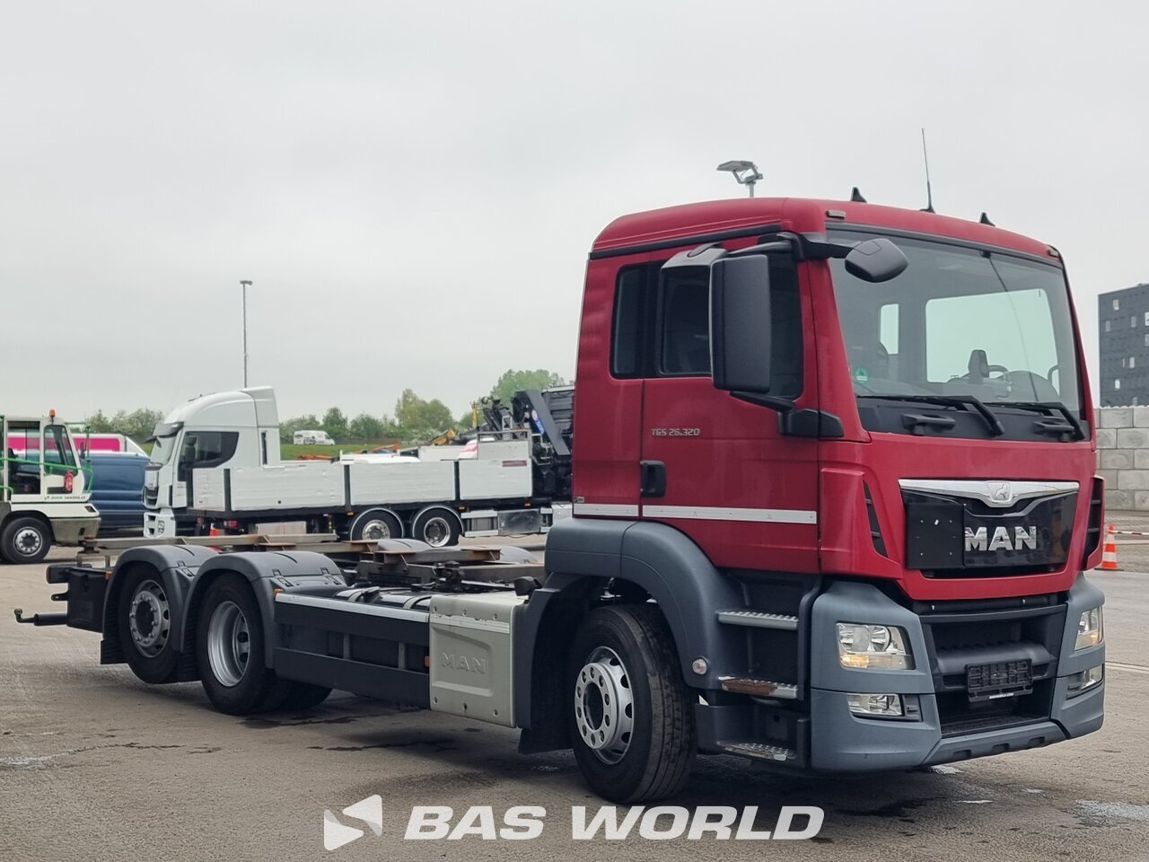 Other : MAN TGS 26.320 6X2 Camion à Caisse Mobile