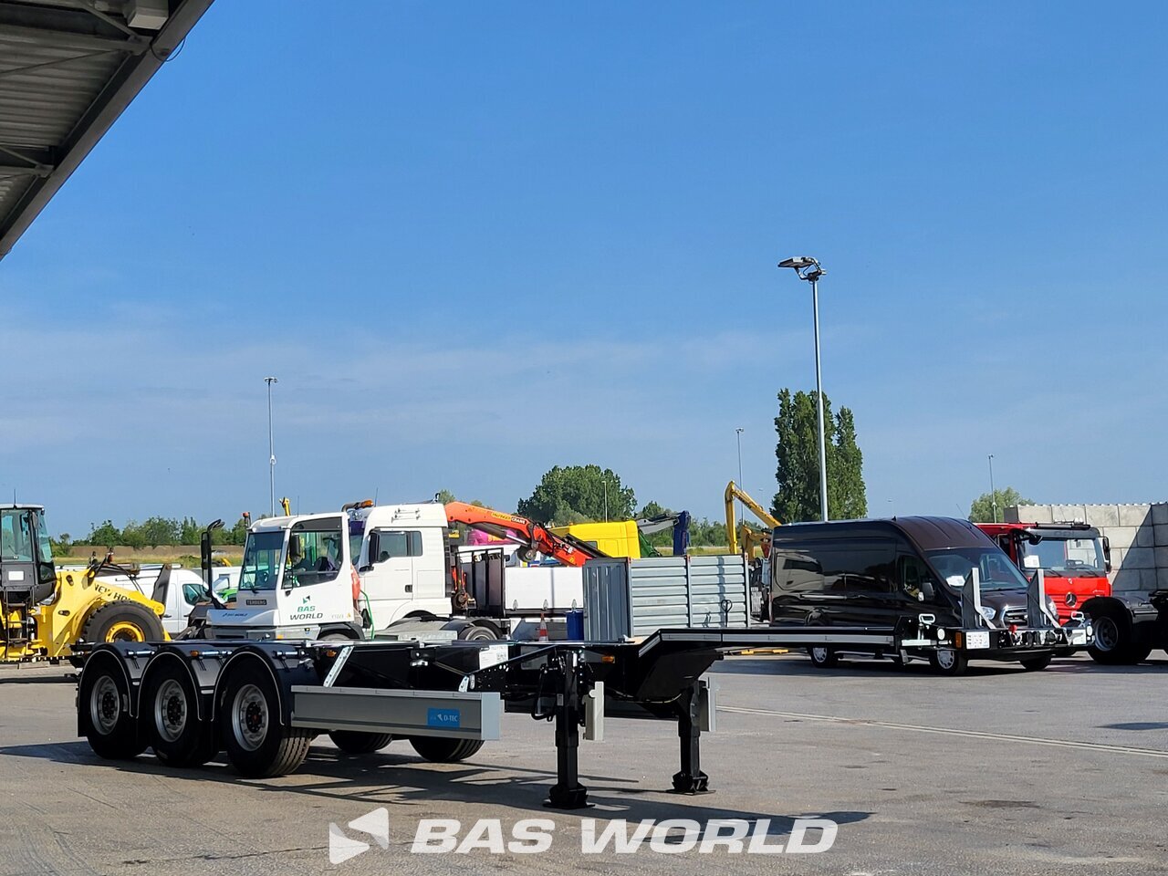 Other : D-TEC Semi-remorque châssis porte-conteneurs