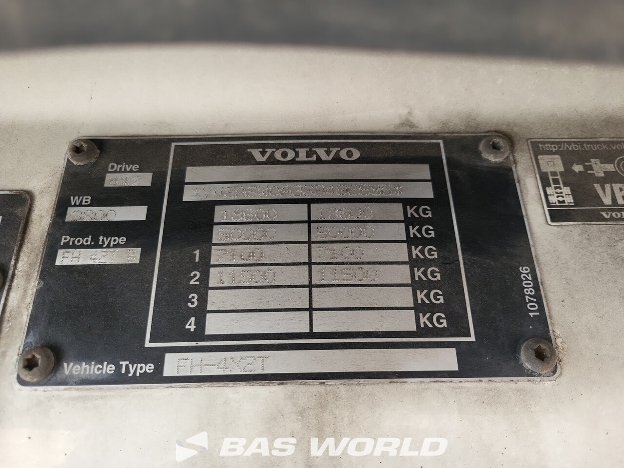 Other : Volvo FH 480 4X2 Tracteur routier