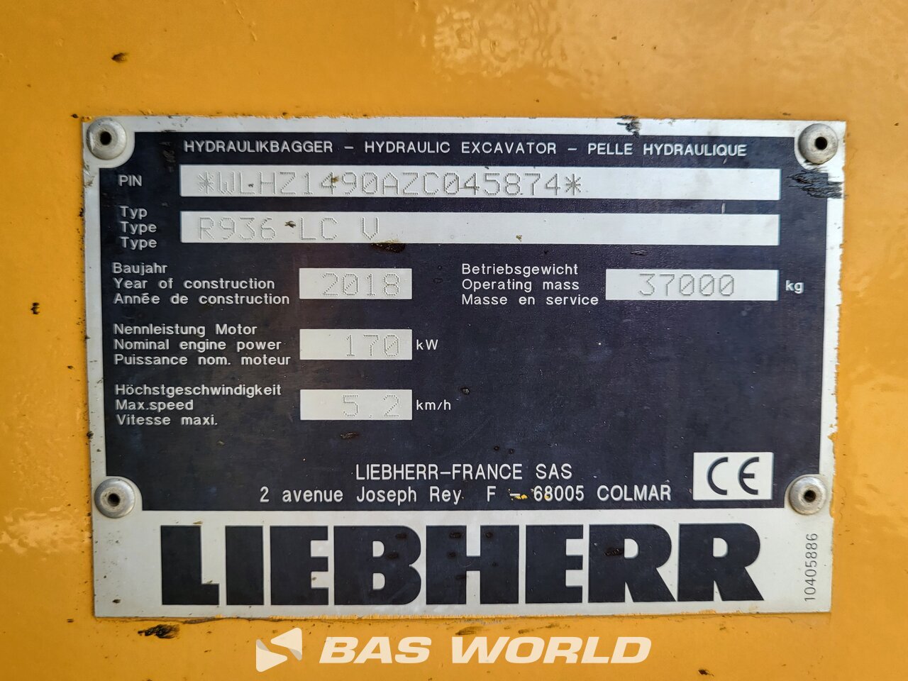 Other : Liebherr R936 LC V Pelle sur chenilles