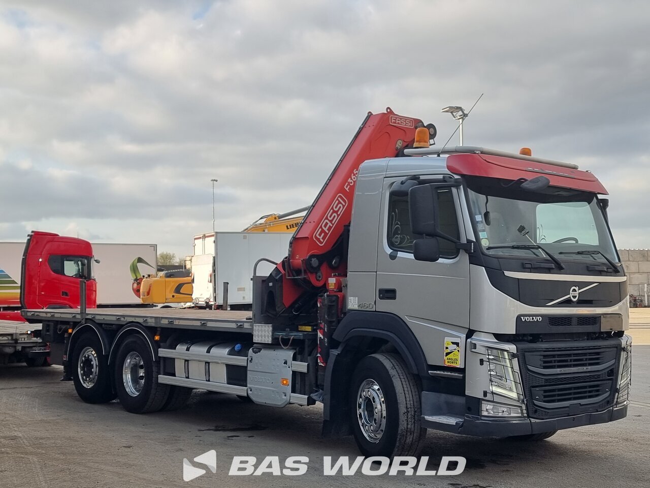 Other : Volvo FM 460 6X2 Fores-Bennes Camion plateaux