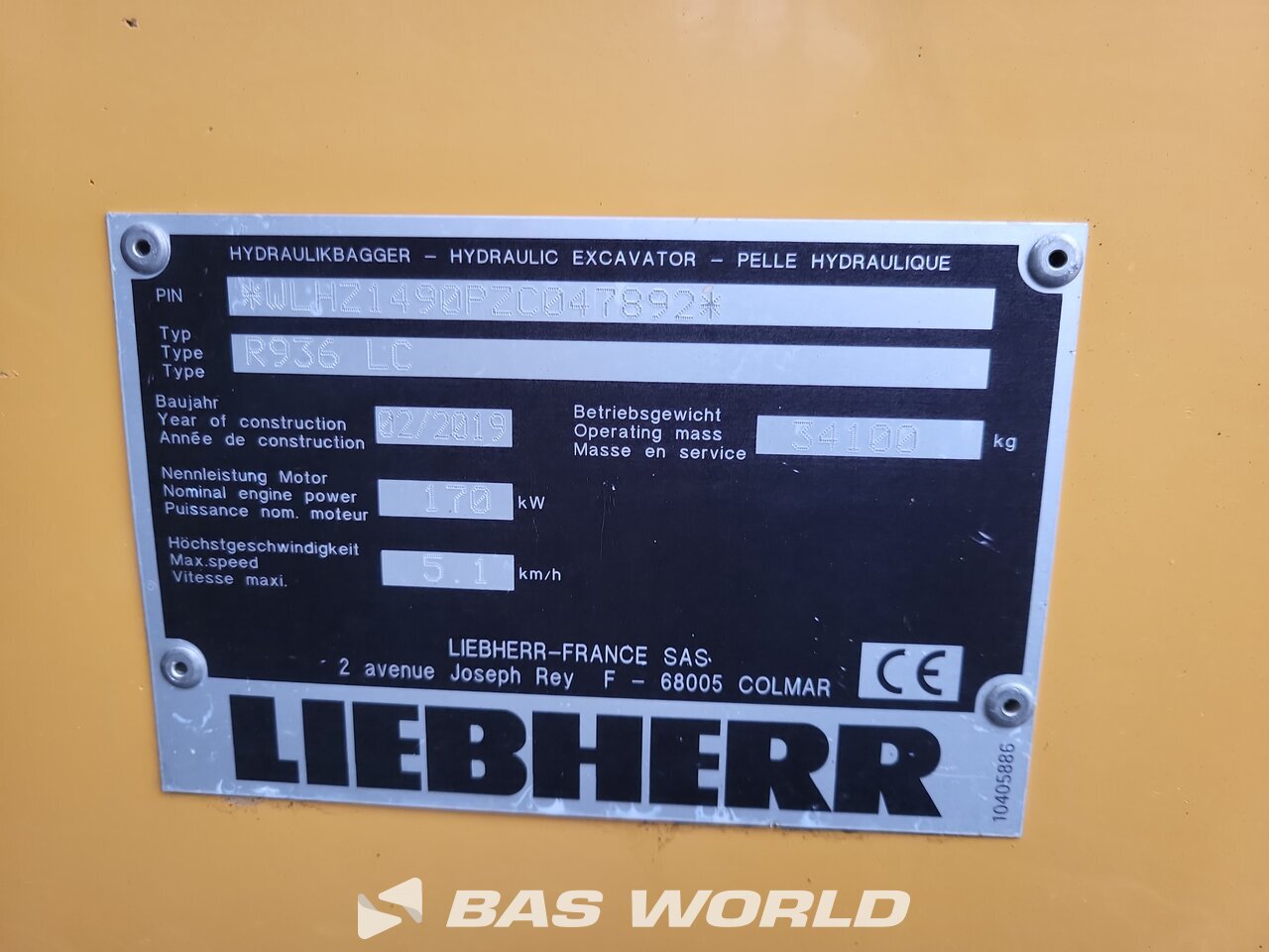Other : Liebherr R936 LC Pelle sur chenilles