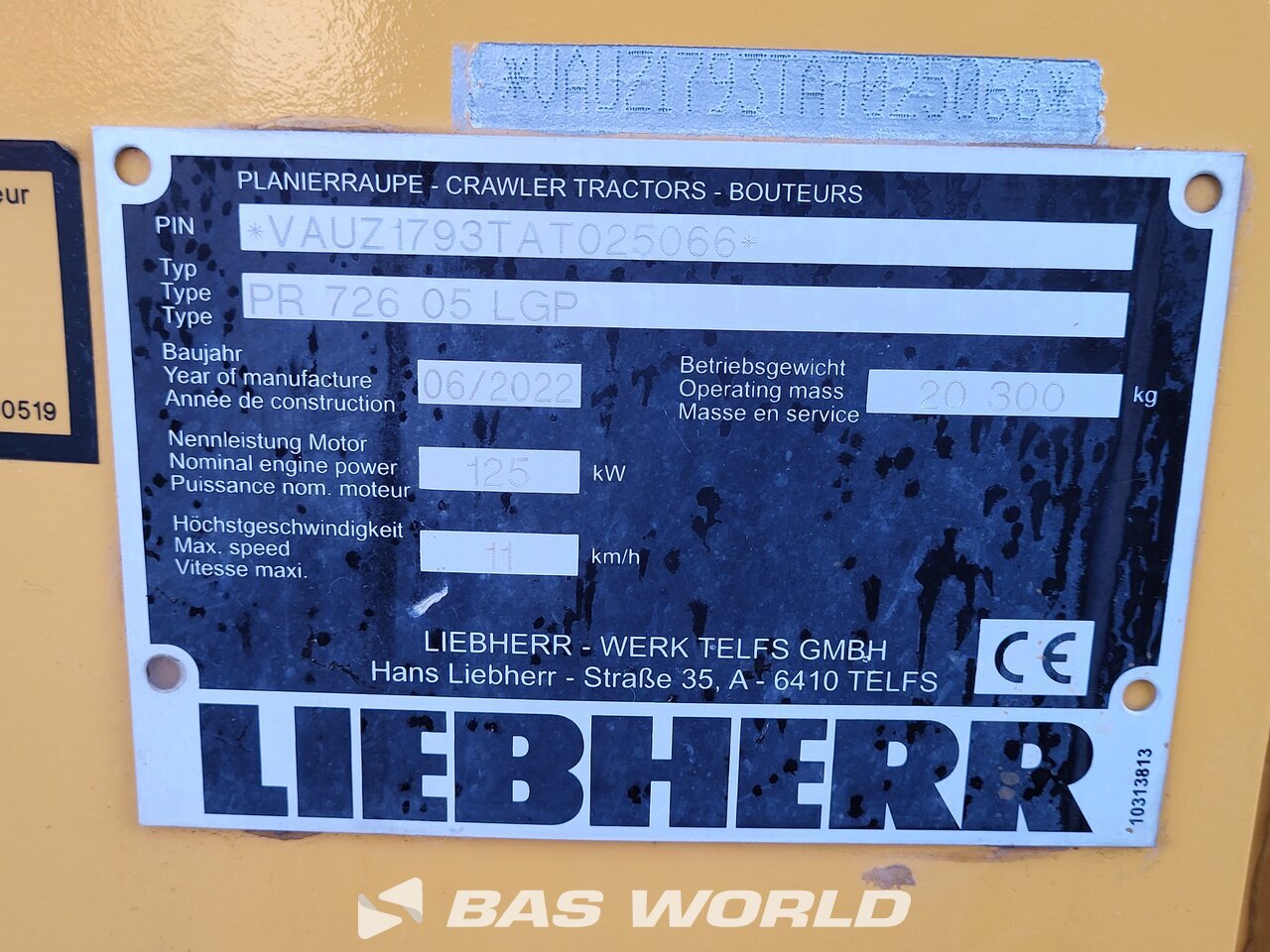 Other : Liebherr PR726 LGP Bouteurs sur chenilles