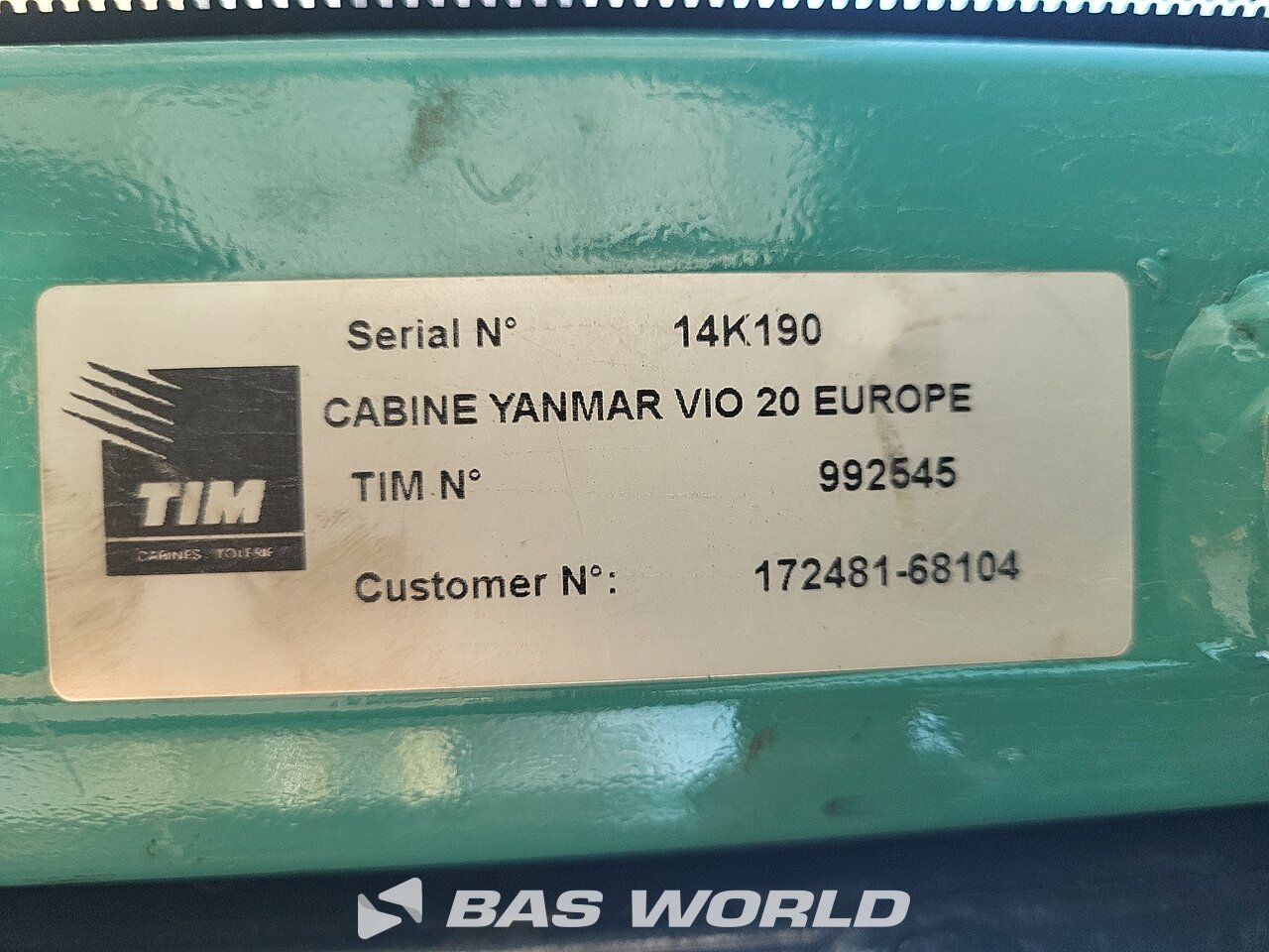 Other : Yanmar VIO25-4 Mini pelle <10t