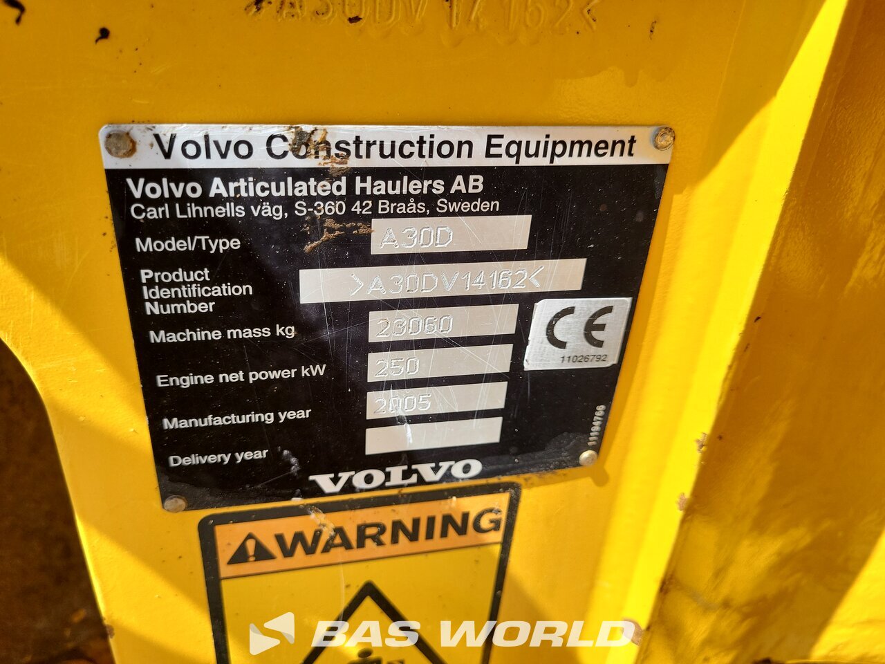 Other : Volvo A30 D Tombereau