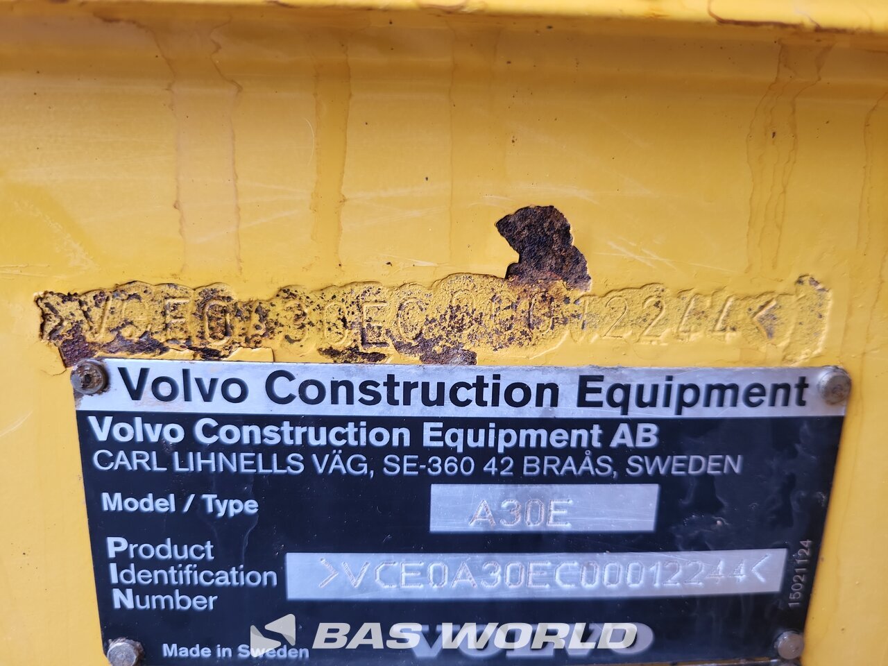 Other : Volvo A30 E Tombereau