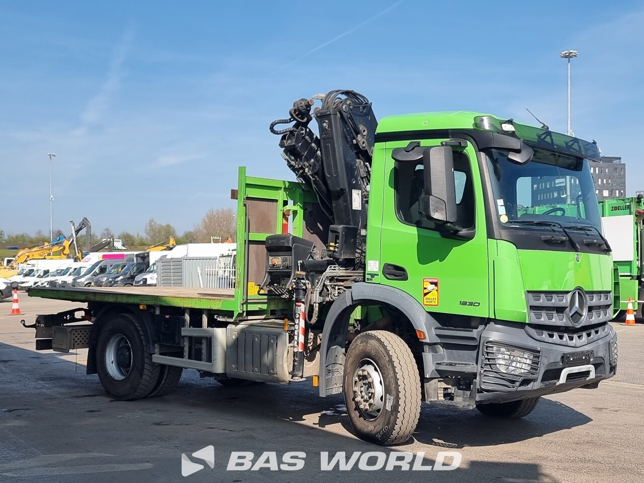 Other : Mercedes Arocs 1830 4X2 Fougere SARL  TYPE:RLN Camion plateaux