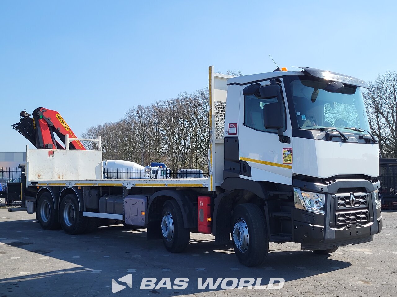 Other : Renault C 430 8X4 Regnault Camion plateaux