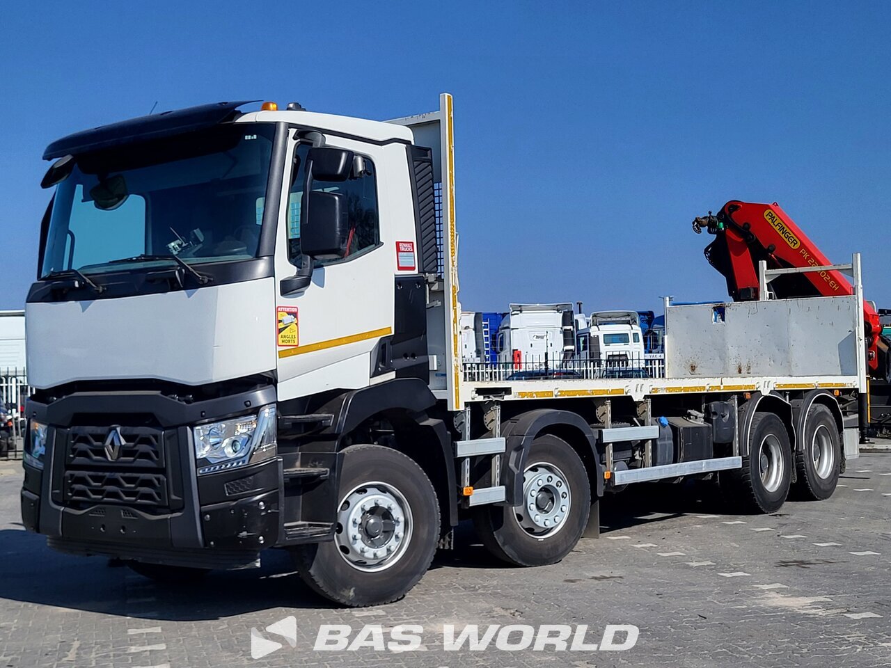 Other : Renault C 430 8X4 Regnault Camion plateaux