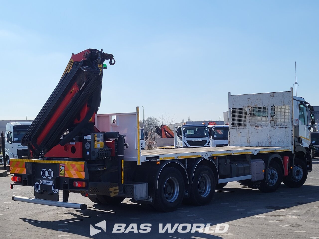 Other : Renault C 430 8X4 Regnault Camion plateaux