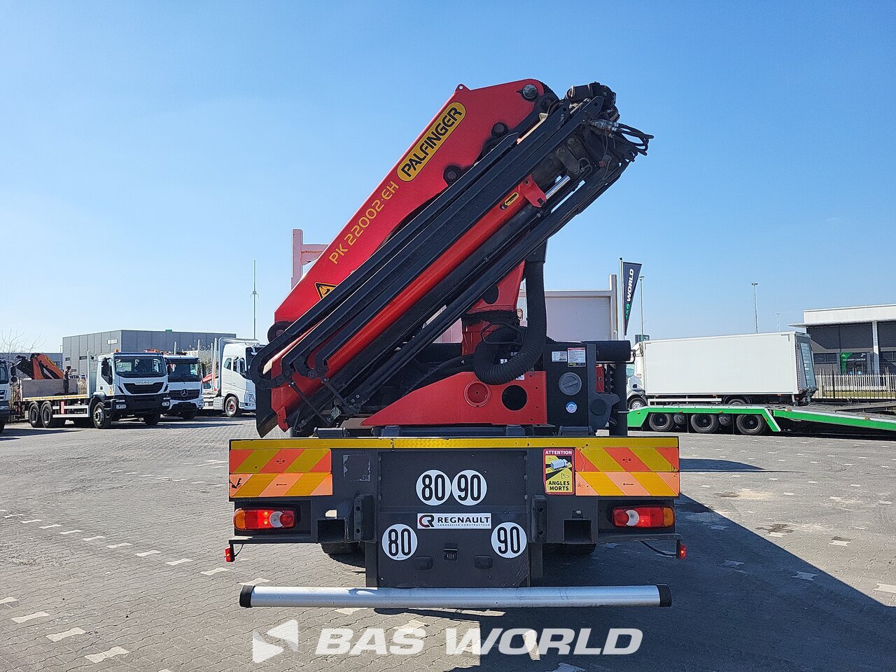 Other : Renault C 430 8X4 Regnault Camion plateaux