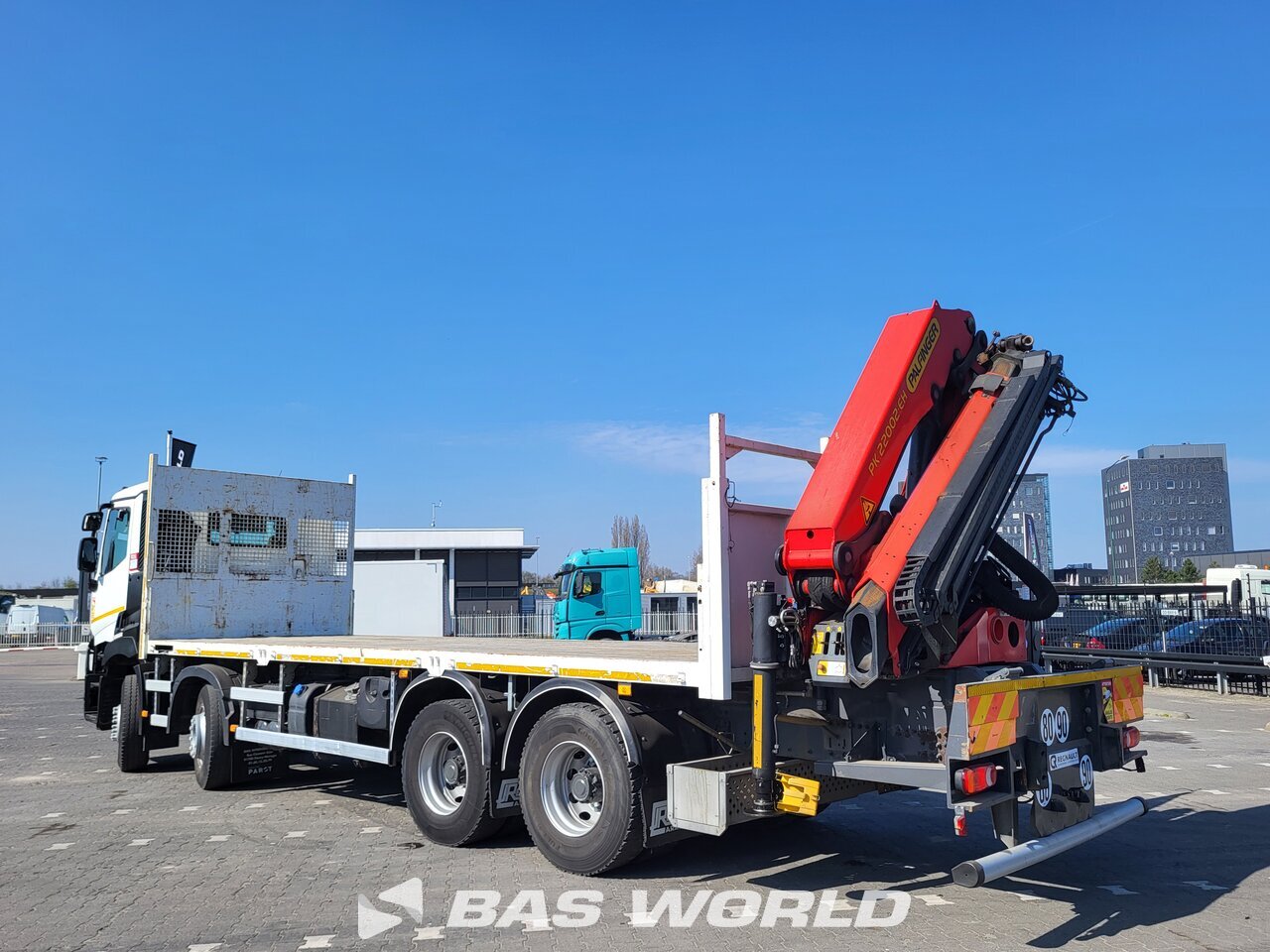 Other : Renault C 430 8X4 Regnault Camion plateaux