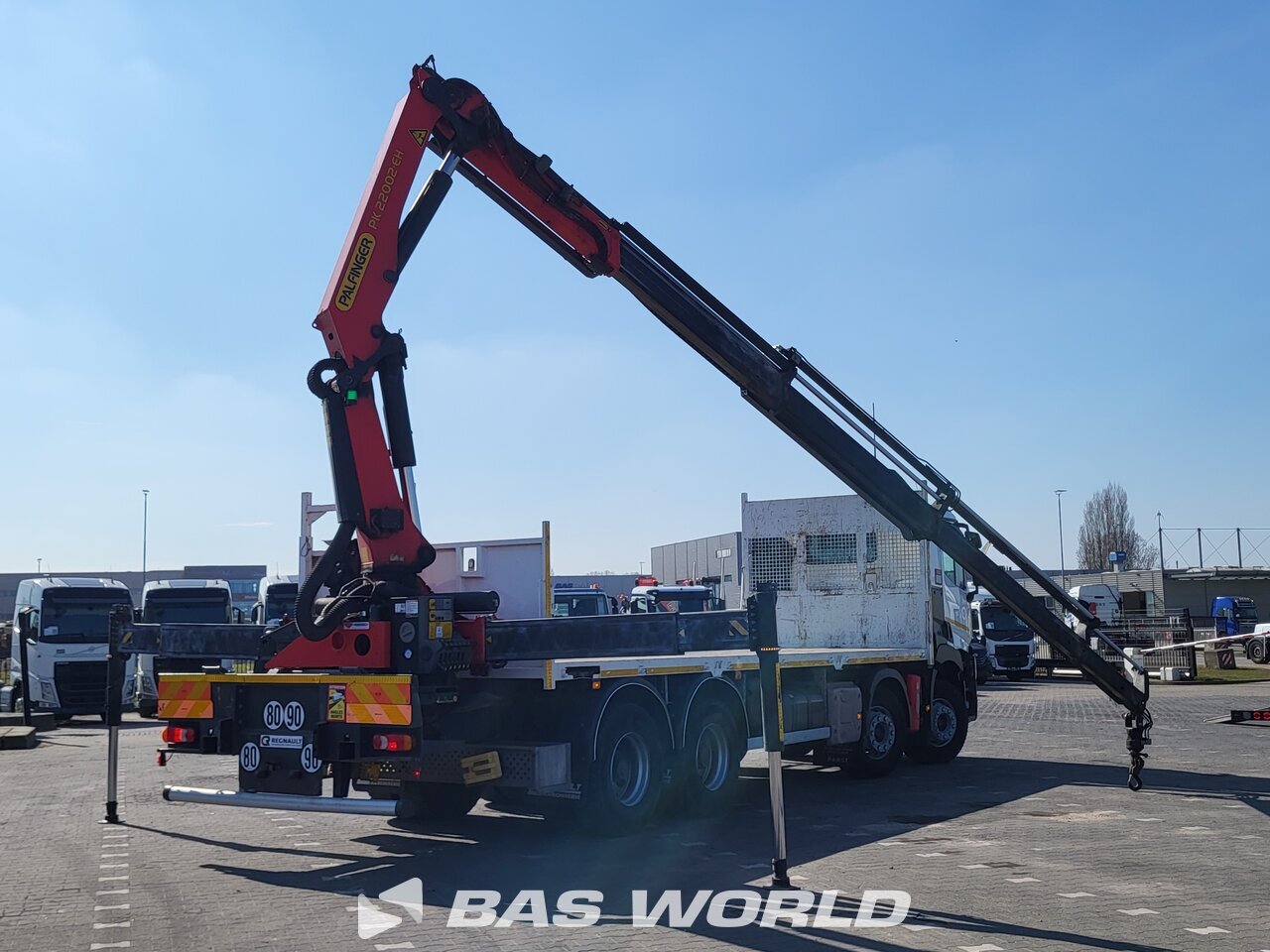 Other : Renault C 430 8X4 Regnault Camion plateaux