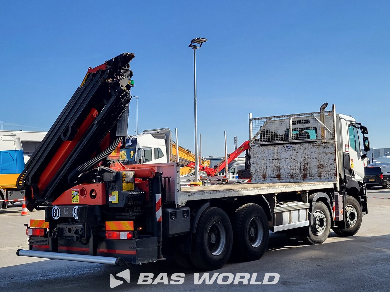 Other : Renault C 430 8X4 Eebrun Camion plateaux