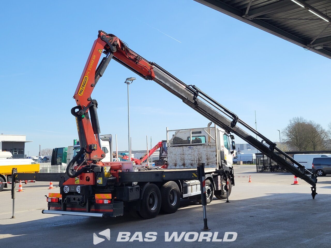 Other : Renault C 430 8X4 Eebrun Camion plateaux