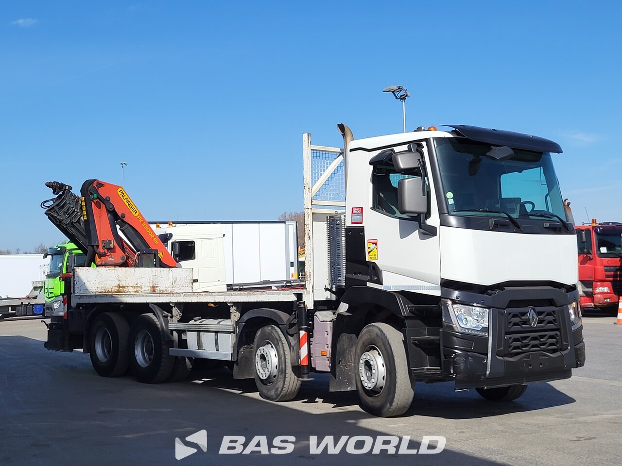 Other : Renault C 430 8X4 Eebrun Camion plateaux
