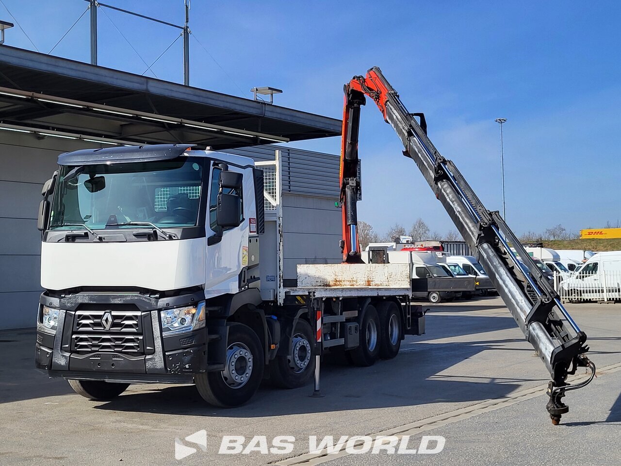Other : Renault C 430 8X4 Eebrun Camion plateaux