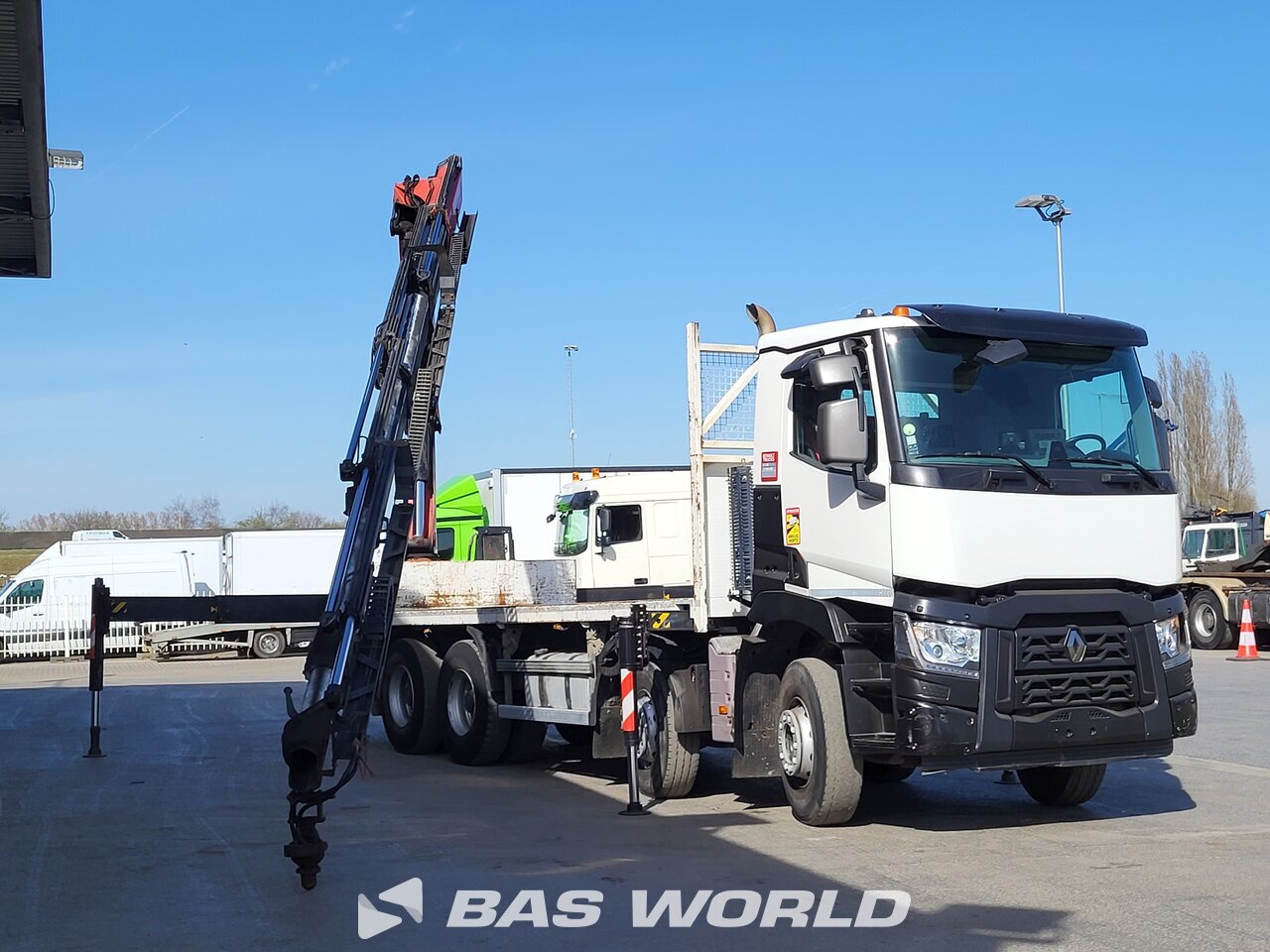 Other : Renault C 430 8X4 Eebrun Camion plateaux