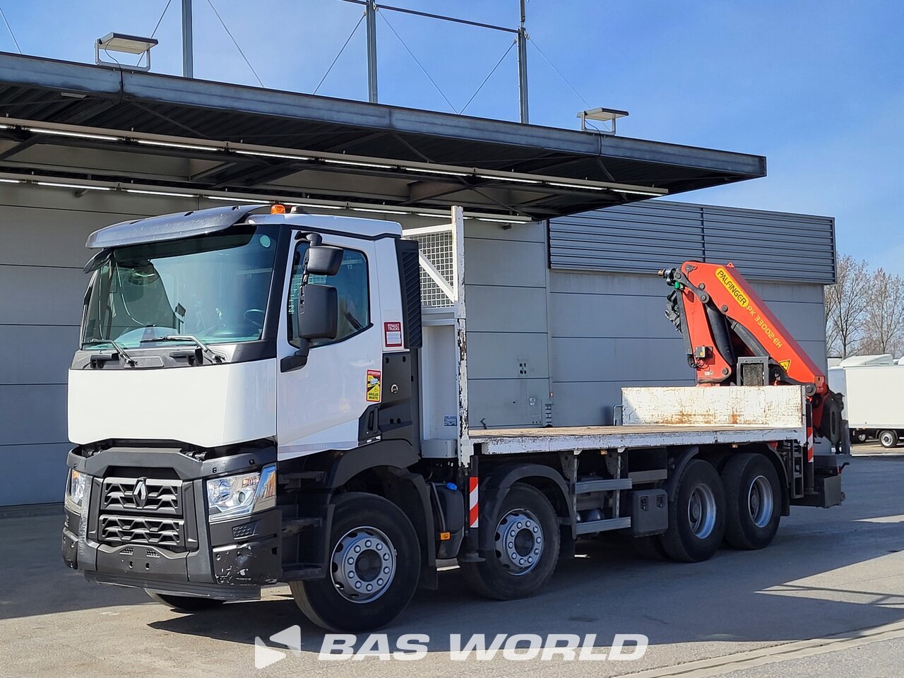Other : Renault C 430 8X4 Eebrun Camion plateaux