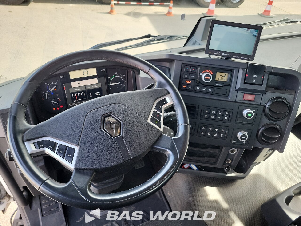 Other : Renault C 480 8X4 CARIDRO Camion plateaux