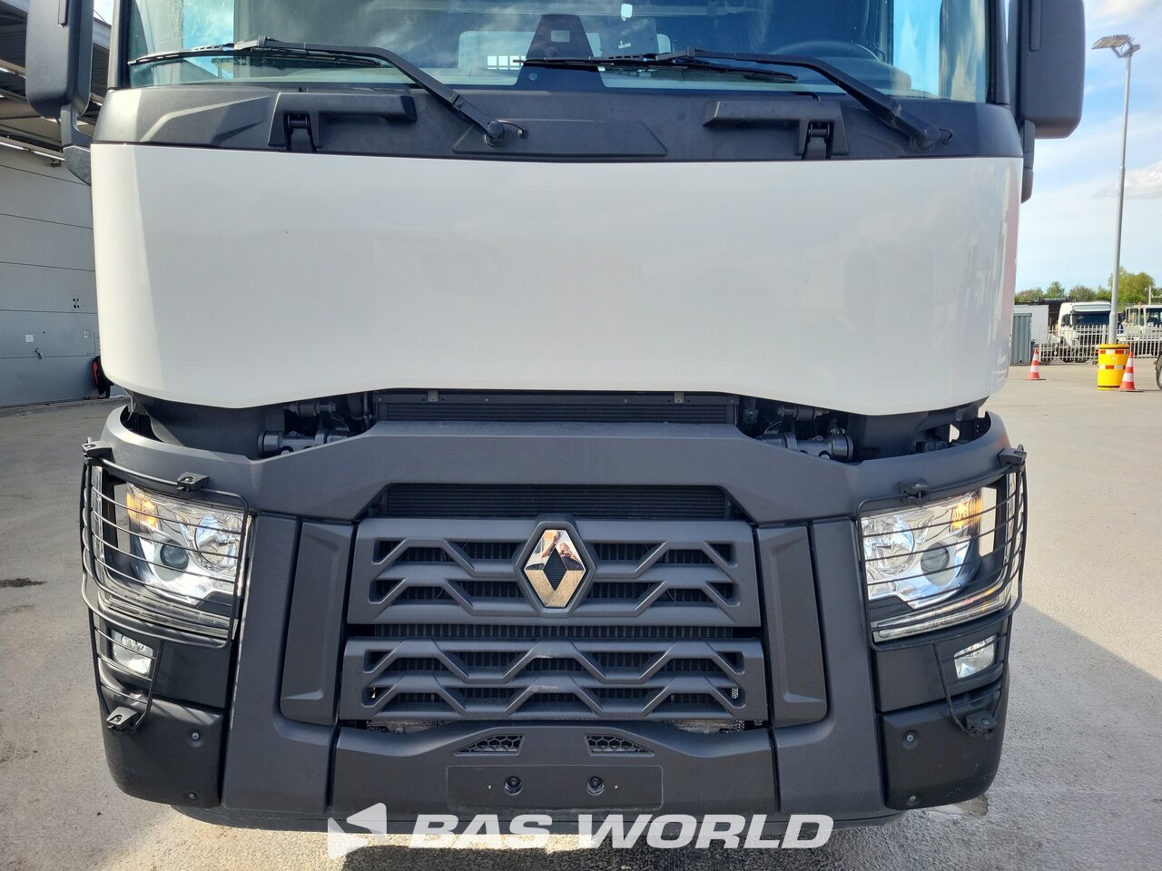 Other : Renault C 480 8X4 CARIDRO Camion plateaux