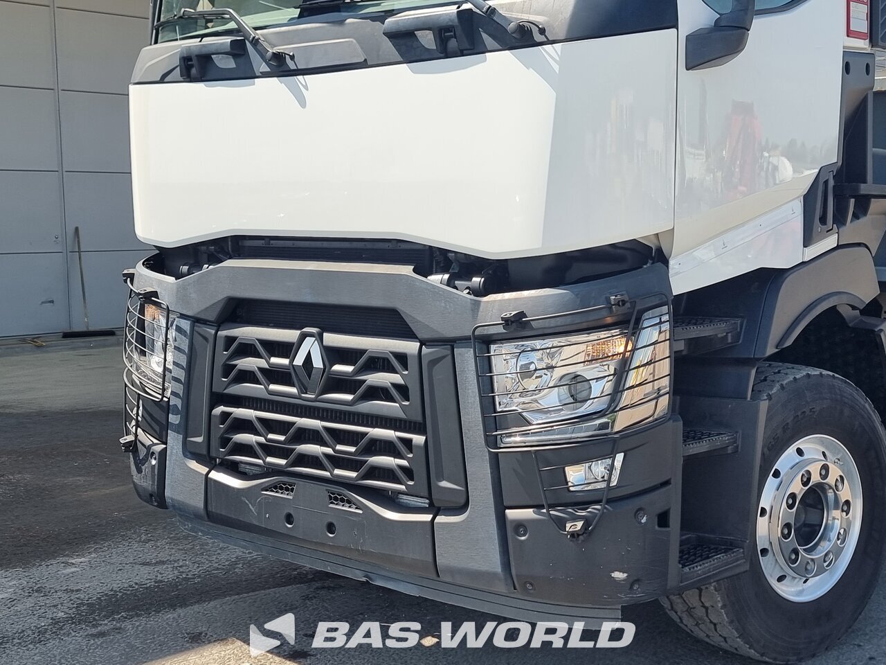 Other : Renault C 480 8X4 CARIDRO Camion plateaux