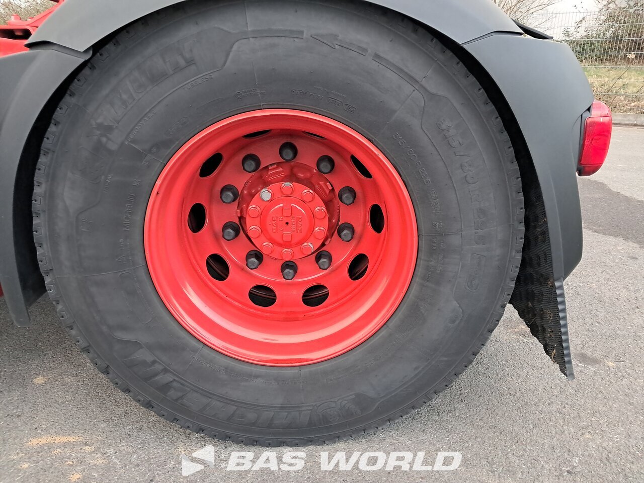 Axle overview : DAF XF 530 4X2 Tracteur routier