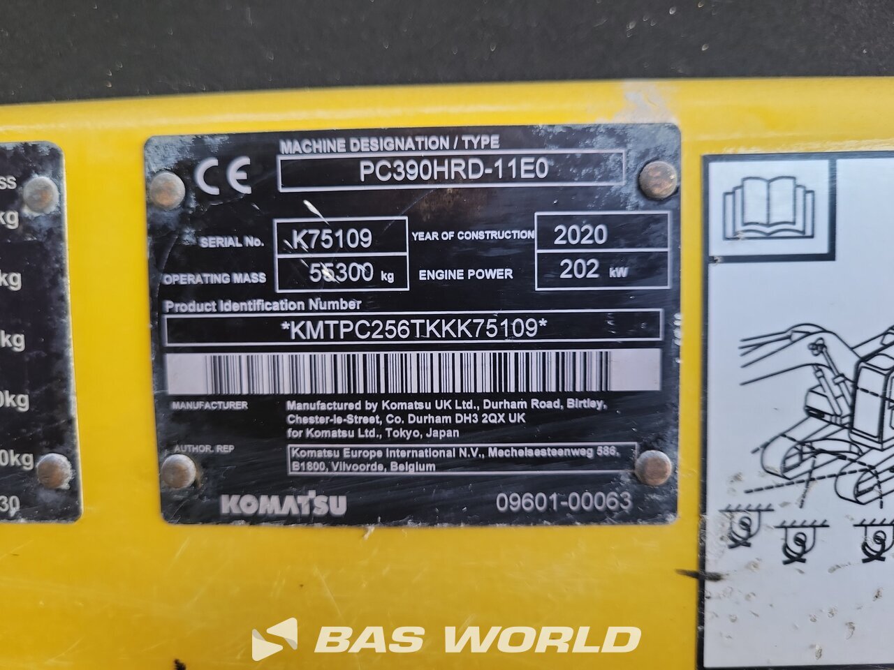 Other : Komatsu PC390 HRD -11 Pelle sur chenilles