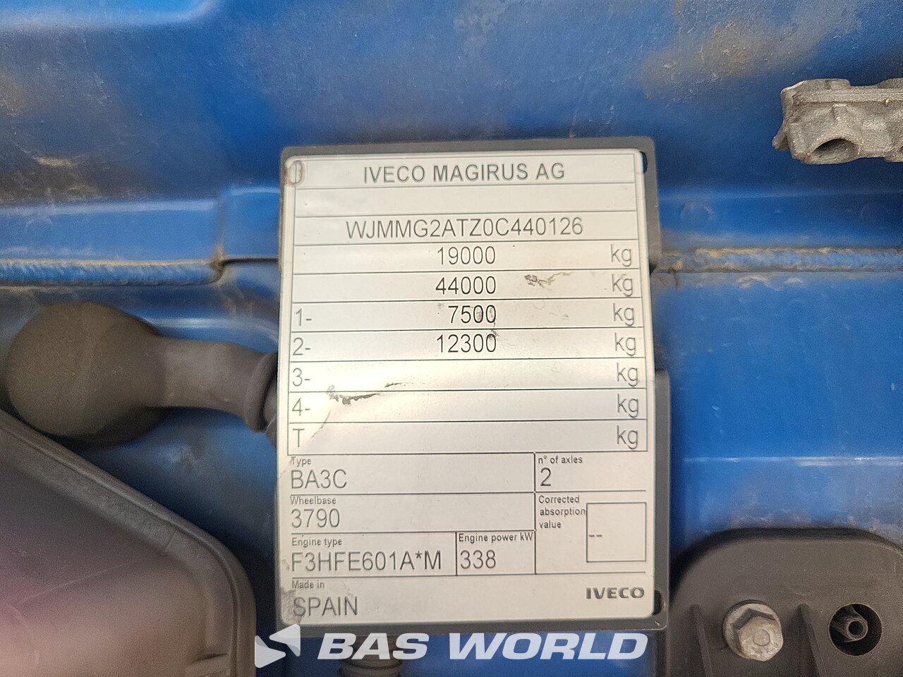 Other : Iveco S-Way 460 4X2 Tracteur routier