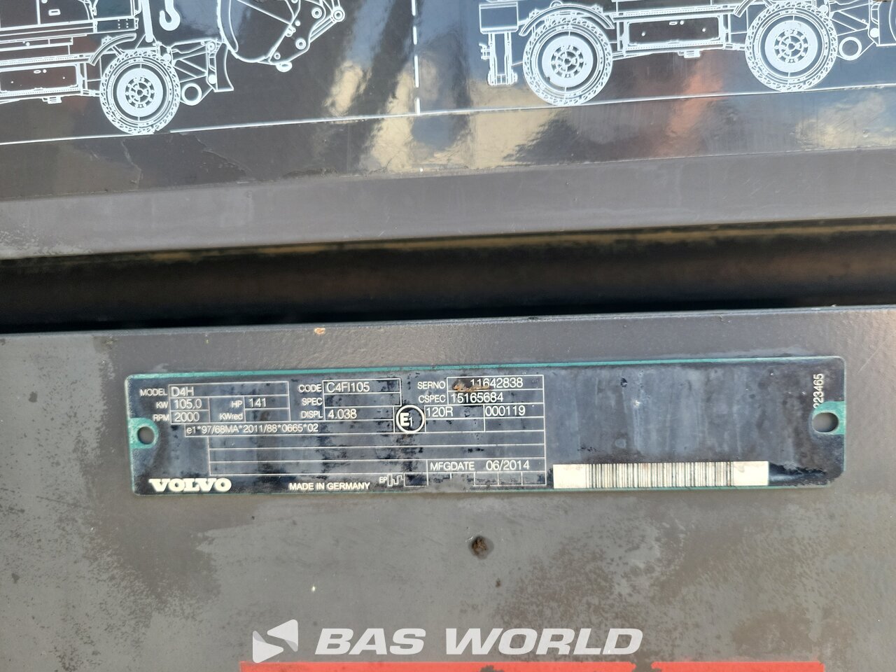 Other : Volvo EW140 D Pelle sur pneus