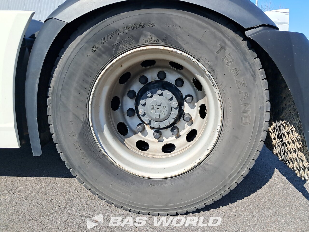 Axle overview : DAF XF 480 4X2 Tracteur routier