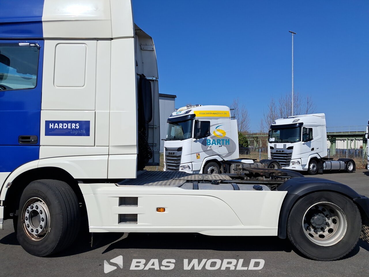 Axle overview : DAF XF 480 4X2 Tracteur routier