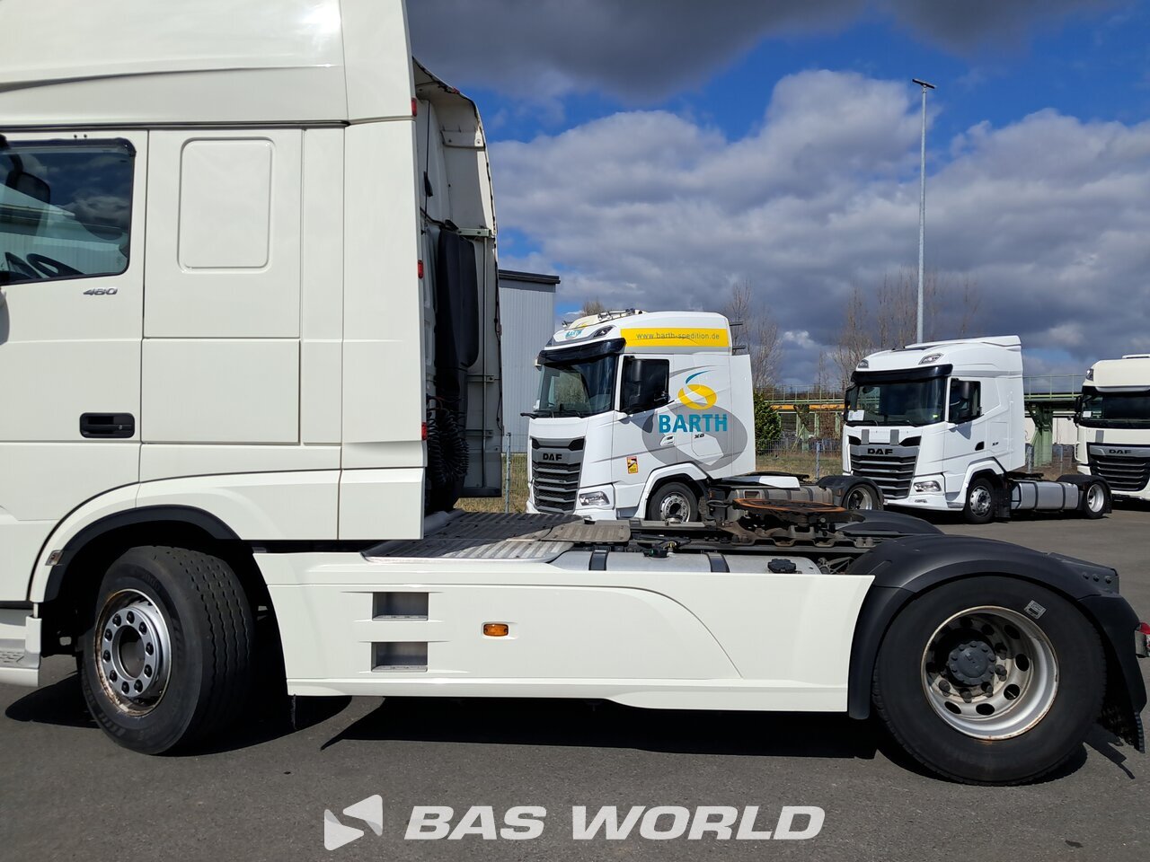 Axle overview : DAF XF 480 4X2 Tracteur routier