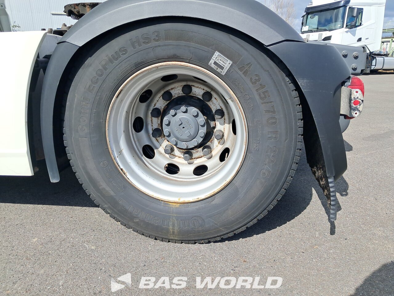 Axle overview : DAF XF 480 4X2 Tracteur routier
