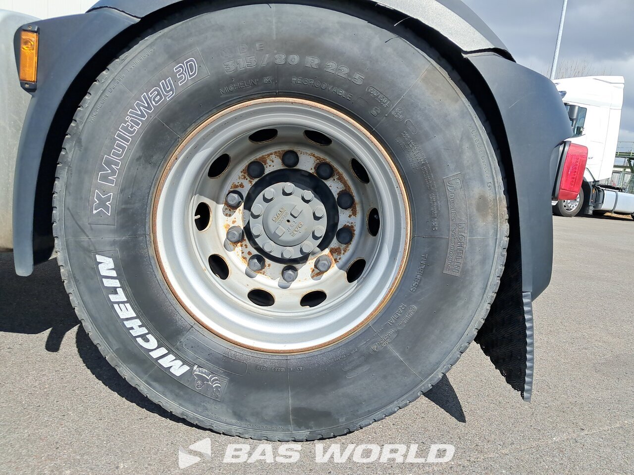 Axle overview : DAF XF 480 4X2 Tracteur routier