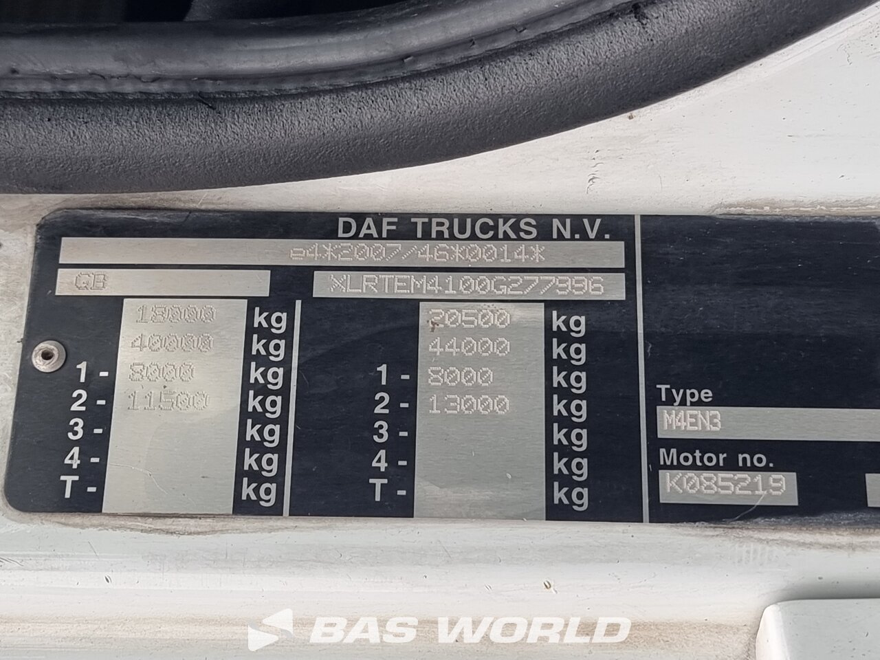 Other : DAF CF 450 4X2 Tracteur routier