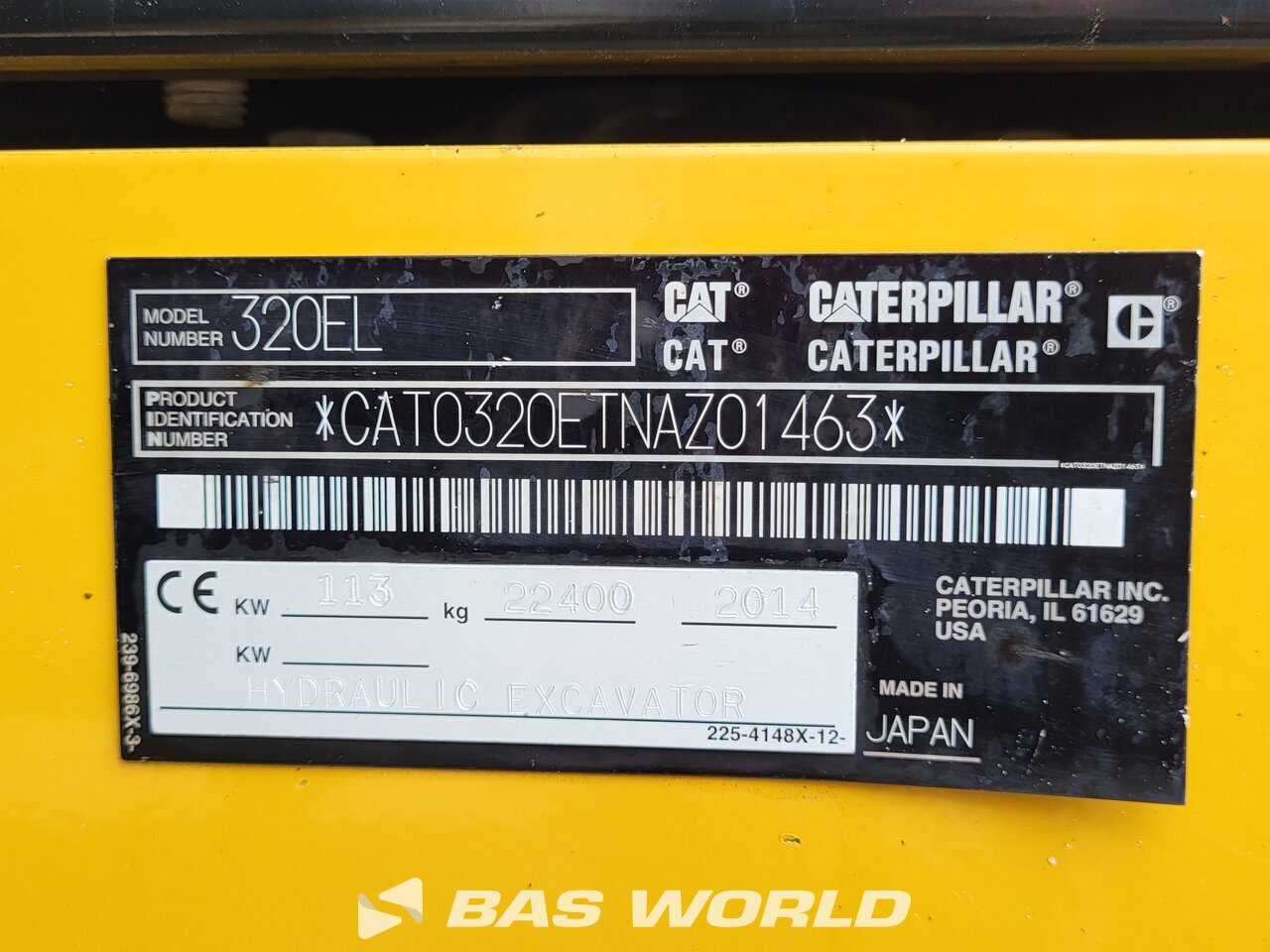 Other : Caterpillar 320 E L Pelle sur chenilles